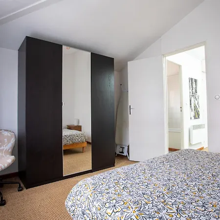 Apartment T2 40m2, Lit Queen Size, Climatisation, Quartier Sympa, Terrasse