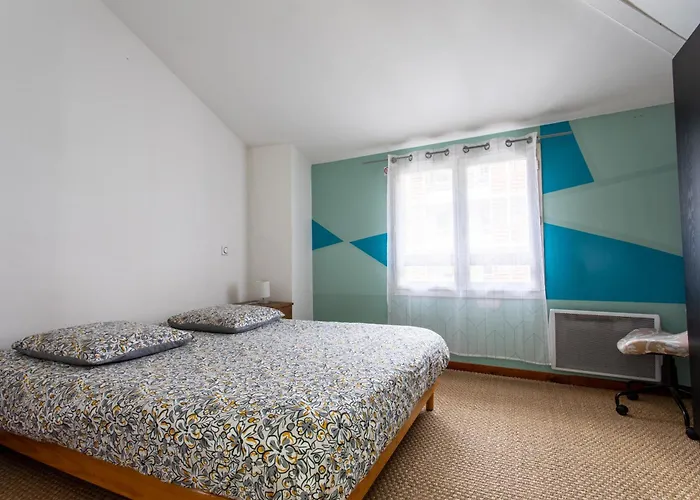 Appartamento T2 40m2, Lit Queen Size, Climatisation, Quartier Sympa, Terrasse *