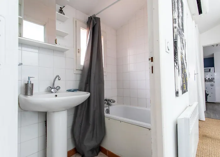 T2 40m2, Lit Queen Size, Climatisation, Quartier Sympa, Terrasse Appartamento Tolosa